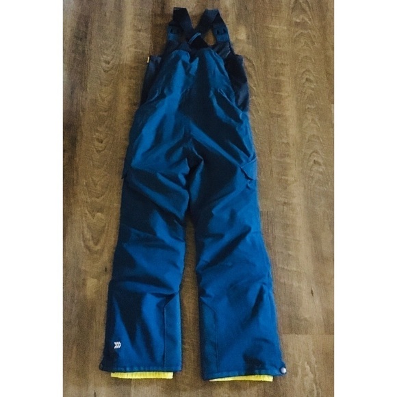 All in Motion Boys’ Blue Sport Snow Bibs XS NWT - Picture 3 of 8